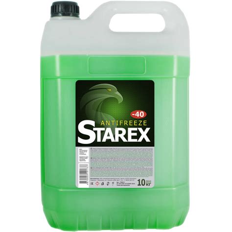 Антифриз STAREX Green G11_зеленый купить по выгодной цене в интернет ...