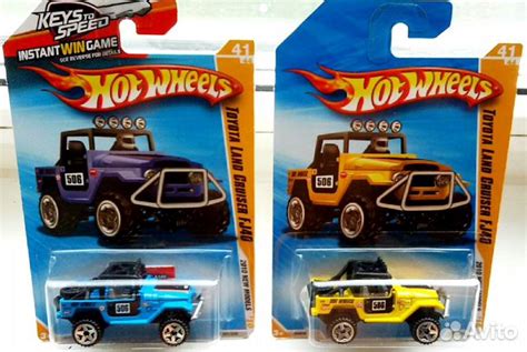 Hot Wheels Toyota Land Cruiser FJ40 купить в Москве Хобби и отдых Авито