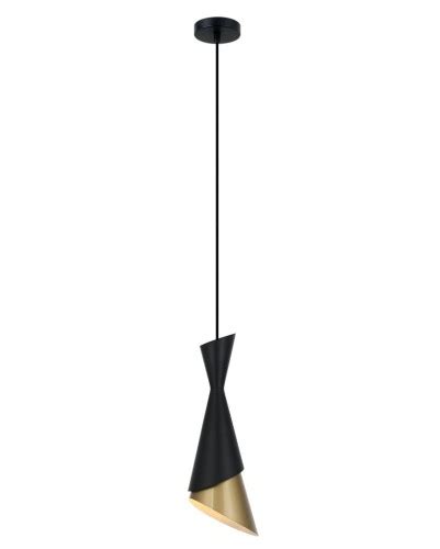 Italux Nowoczesna Lampa Wisz Ca Zwis Malia Pnd Black Gold