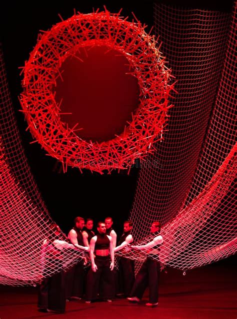 A Modern Dance Performance By Ballet Dancers At The Art House In Halle