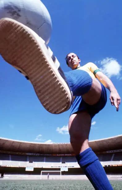 1970 World Cup Winning Brazilian Team In Mexico Practices His Ball Old