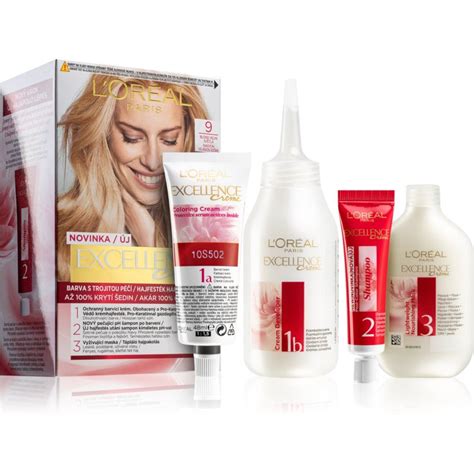 Lor Al Paris Excellence Creme Farba Do W Os W Odcie Light Natural Blonde N O Najlepsze