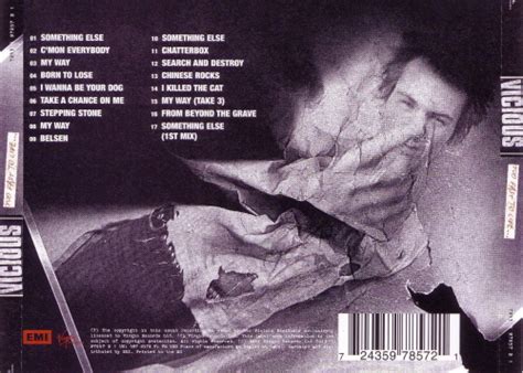 CD Album - Sid Vicious - Too Fast To Live... - Virgin EMI - UK