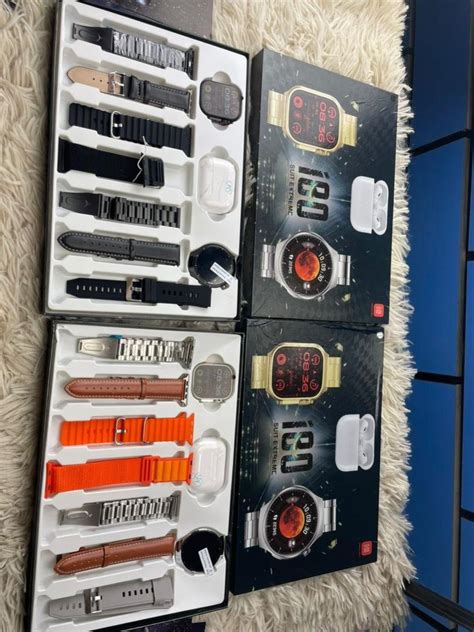 D96 Plus Smartwatch With Hand Fan and Airdrop Set in Watches | sauki