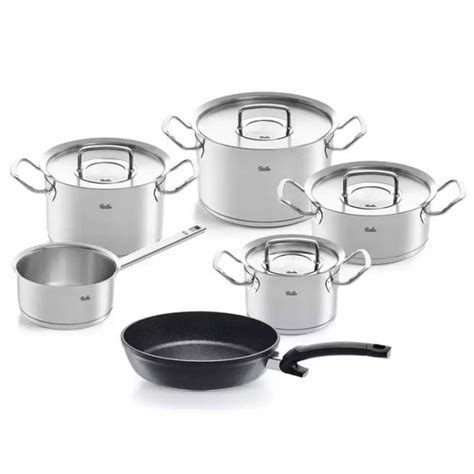 Fissler Original Profi Pannenset Met Steelpan Adamant Koekenpan