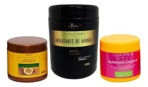 Kit Esfoliante Rosto E Corpo Mais Hidratante Manga 500g MercadoLivre