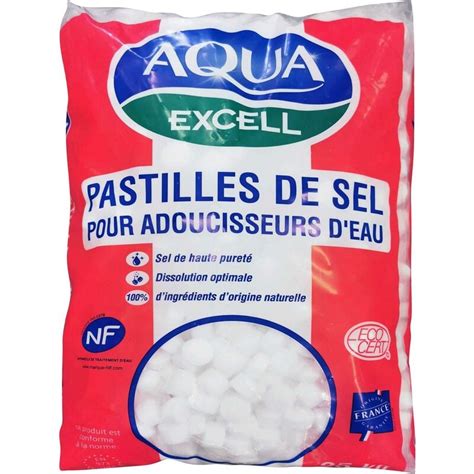 Pastilles De Sel Pour Adoucisseur D Eau Et D Nitrateur D Eau Actisel