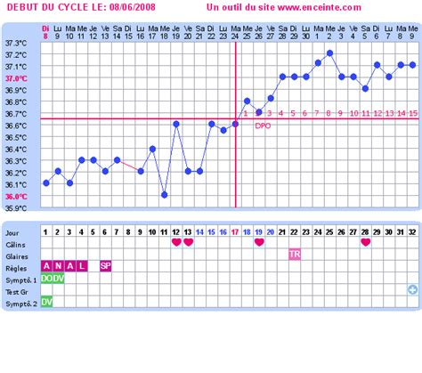 La Courbe De Température Ou Comment Déterminer Sa Date Dovulation