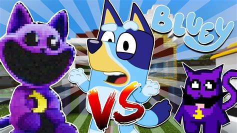 Bluey Y Los Desafios De Construccion Noob Vs Pro De Catnap Las