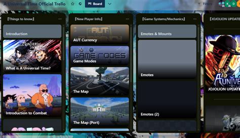 A Universal Time Trello - How To Join A Universal Time Roblox Official Trello and Discord ...
