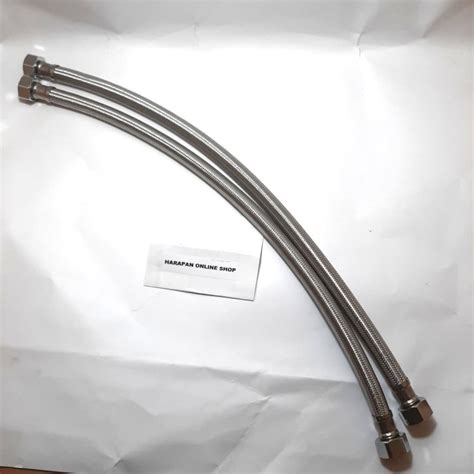 Flexible WATER HOSE HOT COLD FLEXIBLE WATER HOSE CM Shopee Malaysia