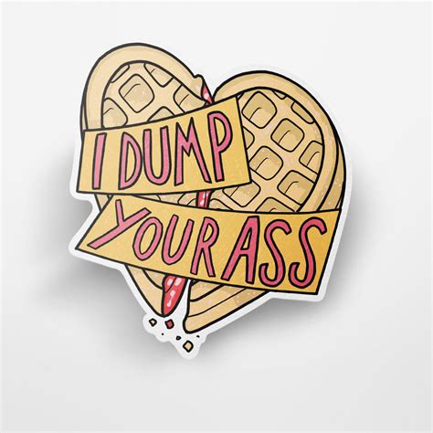 I Dump Your Ass Stranger Things Inspired Fan Art Vinyl Etsy Hong Kong