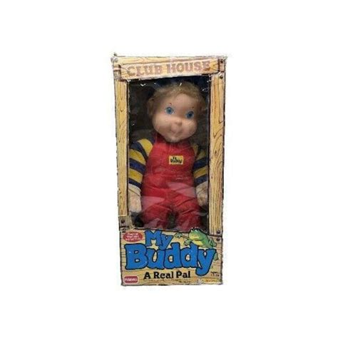 1991 Playskool MY BUDDY Blonde Hair Blue Eyes Real Pal Doll In Original Box Etsy