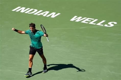 ATP Indian Wells MAIN DRAW Roger Federer Faces Harrison Or Delbonis