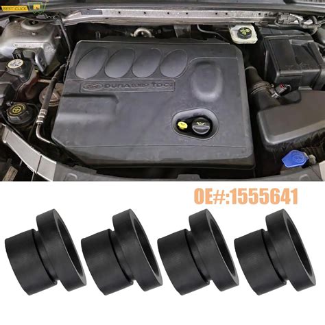 4X-Rubber-Engine-Cover-Grommet-Buffer-Mount-Bush-Stopper-For-Ford-Focus