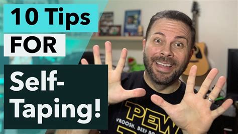 10 Tips For Self Taped Auditions Youtube