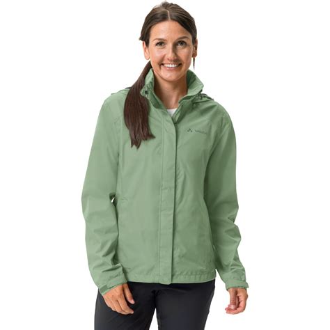 Vaude Dundee Classic Zo Jas Dames Willow Green Bike