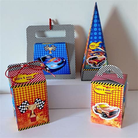 Kit Personalizado Festa Hot Weels Itens Elo