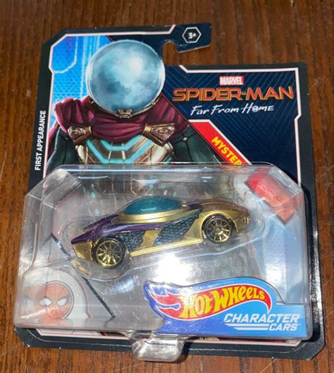 Hot Wheels Spider Man Stealth Suit Spider Man Miles Morales Mysterio Spider Machine GP