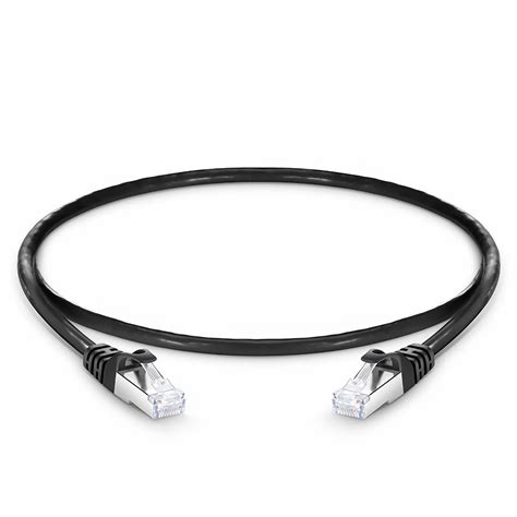 Black Box 2FT Cat6A 10GbE Shielded (S/FTP) Snagless Patch Cable 26AWG — White (5-Pack) (EVNSL-C6A-STP-2FT-WH-5PK)