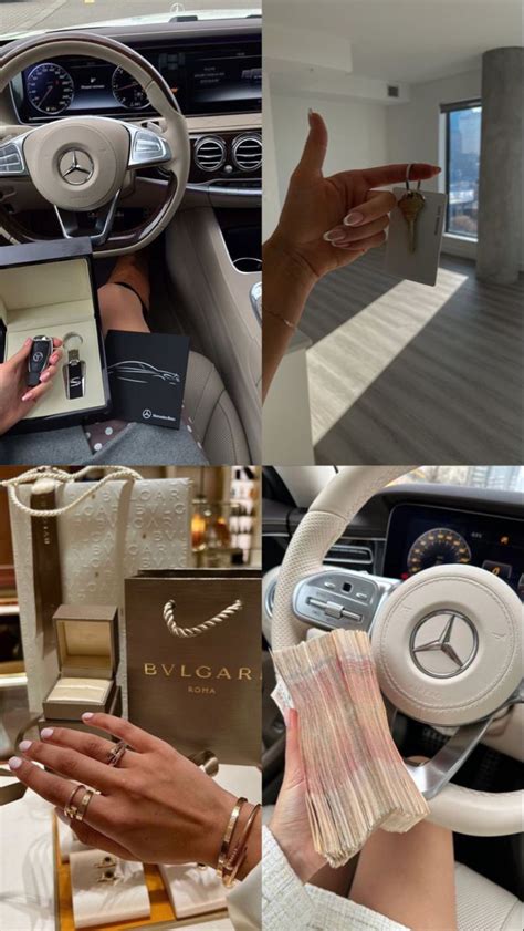 That Girl Luxury Life Inspirational Wallpaper Mood Vision Board