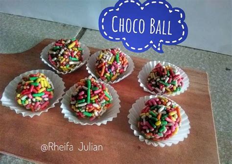 Resep Choco Ball Oleh Rheifa Julian Cookpad