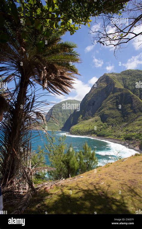 Kalaupapa Peninsula, Molokai, Hawaii Stock Photo - Alamy