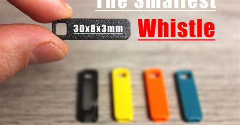 The Smallest Whistle By Jan Štech Download Free Stl Model