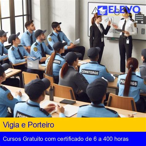 Curso Grátis de Vigia e Porteiro com Certificado | Elevo Cursos