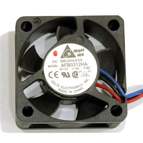 Delta Afb Ha G V Dc A Wires Cooling Fan For Servo Driver