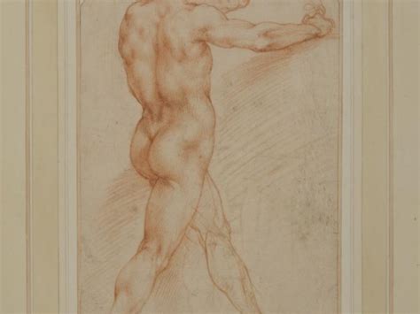 Nude Male Figure Striding To The Right Seen From Behind National Museums Liverpool
