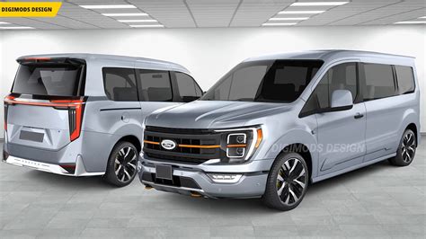 Ford Transit Connect Gets Rendered With F Raptor Dna