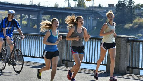 Wallpaper Women Endurance Running Jogging Cycling Portland