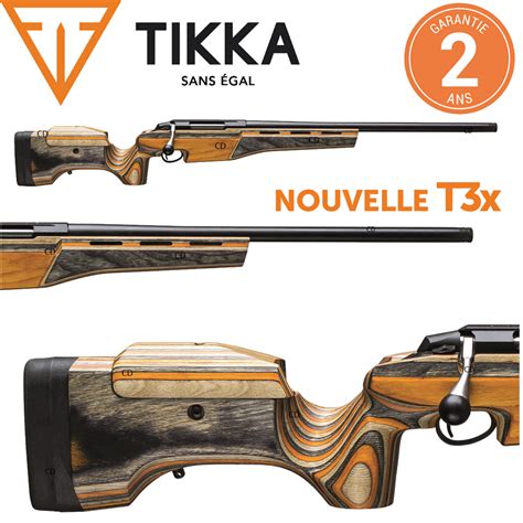 CARABINE TIKKA T3X SPORTER 51CM 308WIN FILETEE CARABINES A VERROU