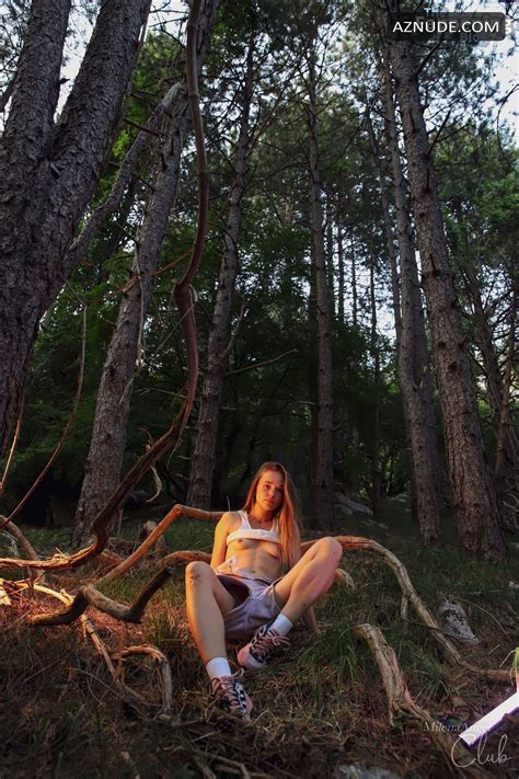 Milena Angel Nude Wild Woods Photoshoot Aznude