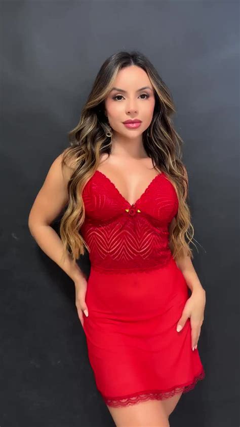 Kit Lingerie Fantasia Camisola Sexy C Calcinha Sensual Luxo Parcelamento Sem Juros