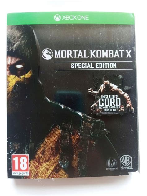 Mortal Kombat X Special Edition Niska Cena Na Allegro Pl