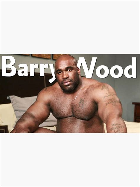 "Barry Wood Bobblehead Original Photo" Sticker for Sale by 4Vision ...
