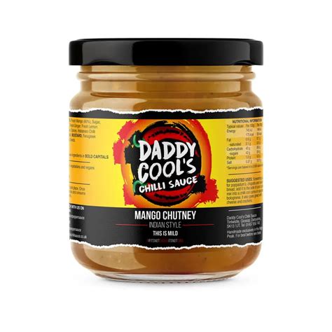 Daddy Cool S Mango Chutney Indian Style Dr Burn Riums Hot Sauce Emporium