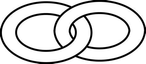 Double Chain Link Design Free Clip Art