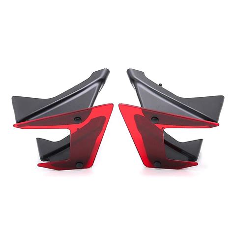 New Motorcycle Parts Side Downforce Naked Spoilers Fixed Wing Winglet