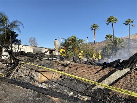 Hillside Fire In North San Bernardino Is 50 Contained Evacuations