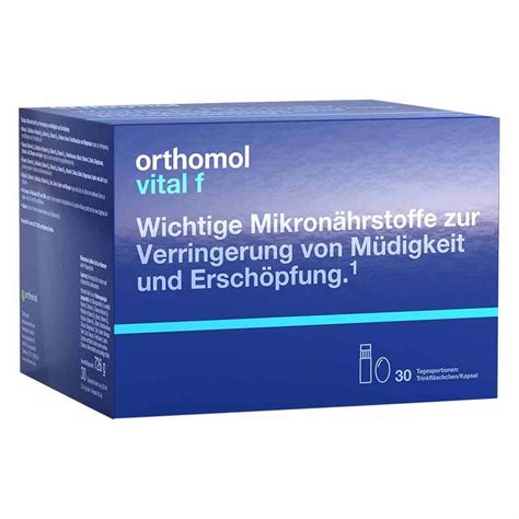 Orthomol Vital F Trinkfl Schchen St Meine Onlineapo