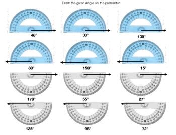 measuring  drawing  angle   protractor  northeast education