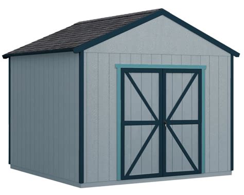 Handy Home Rookwood 10x10 Wood Shed Kit 19427 6