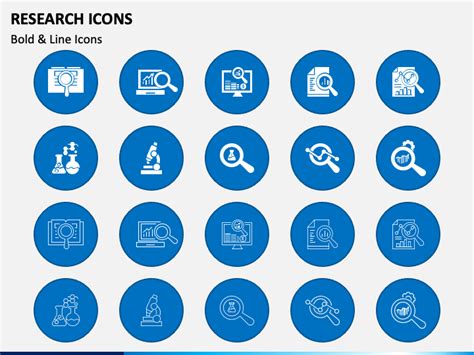 Research Icons For Powerpoint And Google Slides Ppt Slides