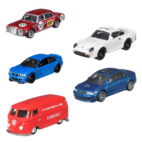 Hot Wheels Car Culture German Mix Vehicle Case