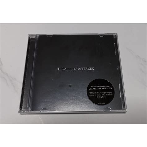 正版出清 現貨 事後煙樂隊 Cigarettes After Sex 同名專輯 CD 全新未拆封售完即止 蝦皮購物