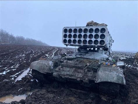 TOS-1 czyli broń termobaryczna na linii frontu rosyjskiej agresji w ...