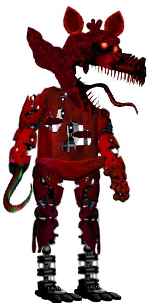 Nightmare Foxy Full Body By Fredbeartheanimatron On Deviantart